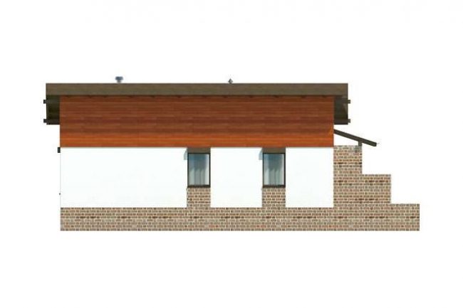 Дом из газобетона 7х9 с мансардой, 100 м2, проект №349