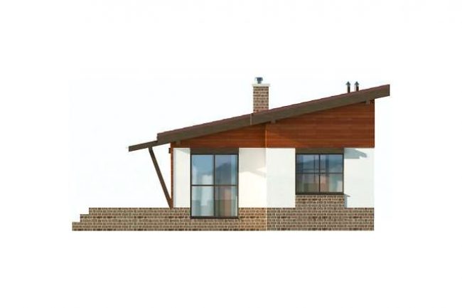 Дом из газобетона 7х9 с мансардой, 100 м2, проект №349