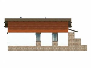 Дом из газобетона 7х9 с мансардой, 100 м2, проект №349