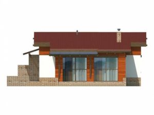 Дом из газобетона 7х9 с мансардой, 100 м2, проект №349